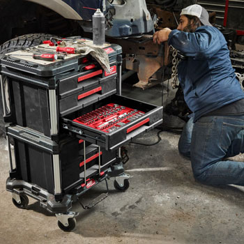 Milwaukee kofer sa tri fioke – PACKOUT 3 DTB 4932472130 Milwaukee kofer sa tri fioke – PACKOUT 3 DTB 4932472130