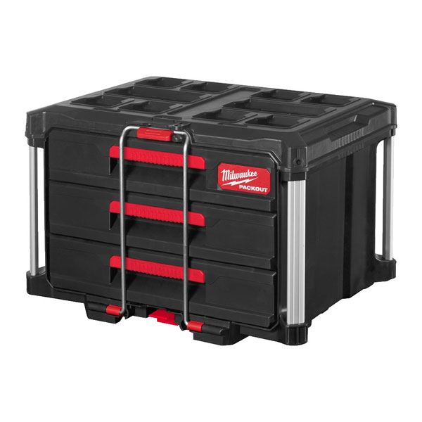 Milwaukee kofer sa tri fioke – PACKOUT 3 DTB 4932472130 Milwaukee kofer sa tri fioke – PACKOUT 3 DTB 4932472130