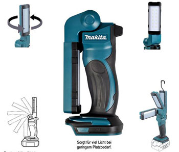 Makita Li-on radna lampa DEADML801 Makita Li-on radna lampa DEADML801