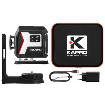 Kapro Nucleo Mini 3D K933G linijski laser sa zelenim zrakom-1 Kapro Nucleo Mini 3D K933G linijski laser sa zelenim zrakom-1