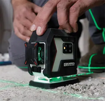 Kapro Nucleo Mini 3D K933G linijski laser sa zelenim zrakom-2 Kapro Nucleo Mini 3D K933G linijski laser sa zelenim zrakom-2