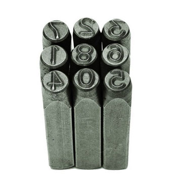 Levior brojevi udarni set 6 mm 07593 Levior brojevi udarni set 6 mm 07593