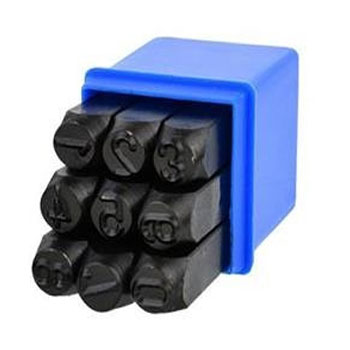 Levior brojevi udarni set 6 mm 07593 Levior brojevi udarni set 6 mm 07593
