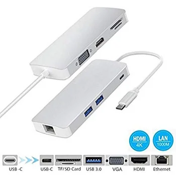 Linkom Multi-Port Hub USB-C sa 8 porta LINKOM498 Linkom Multi-Port Hub USB-C sa 8 porta LINKOM498