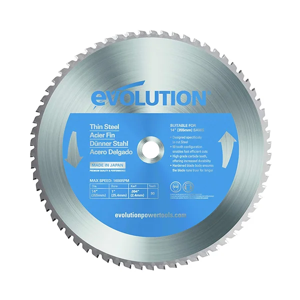 Evolution list testere 355mm za metal EVO355-TSTEEL