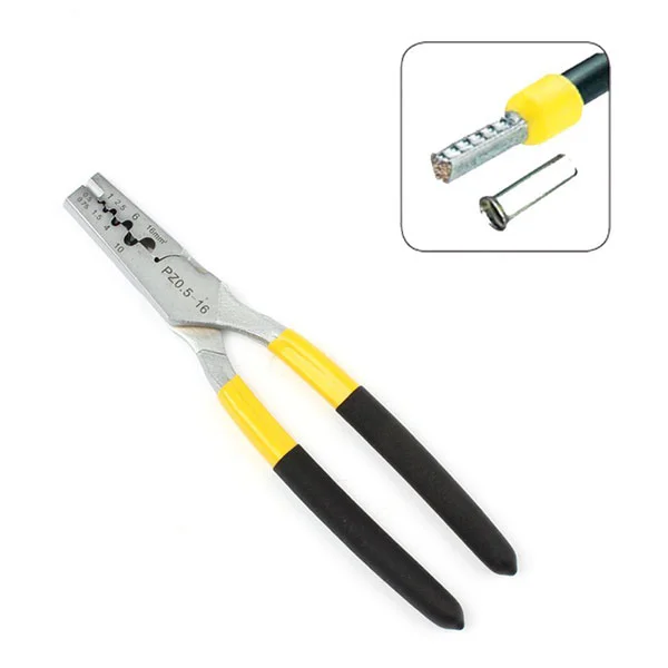 LSD krimp klešta za kablovske priključke 0.5-16 mm, PZ0. 5-16 LSD krimp klešta za kablovske priključke 0.5-16 mm, PZ0. 5-16