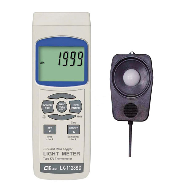 Lutron merač i zapisivač osvetljenosti i temperature LX 1128SD