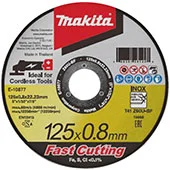 Makita Tanka rezna ploča za inox 125x0.8mm E-10877