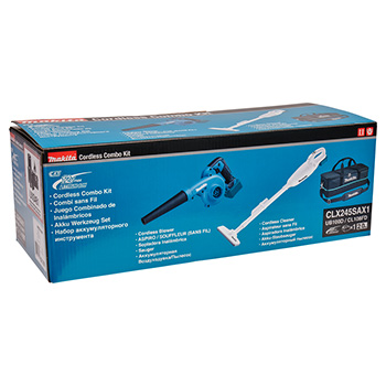 Makita CXT komplet - akumulatorski usisivač + akumulatorska duvaljka + punjač + torba CLX245SAX1 Makita CXT komplet - akumulatorski usisivač + akumulatorska duvaljka + punjač + torba CLX245SAX1