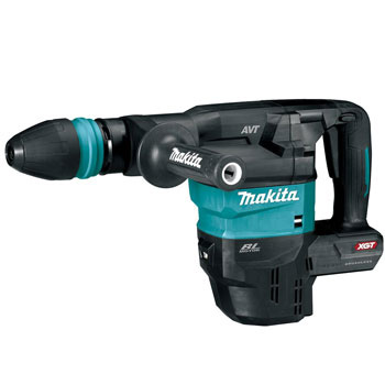 Makita XGT akcijski set - akumulatorski čekić za rušenje XGT 40V 4,0Ah + akumulatorska udarna bušilica-odvijač XGT 40V HM001GM201+HP002GZ-2