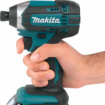 Makita LXT 18V komplet - akumulatorski udarni odvijač DTD152Z + akumulatorska bušilica-čekić DHR202Z + punjač + 2 baterije + torba-3