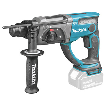 Makita LXT 18V komplet - akumulatorski udarni odvijač DTD152Z + akumulatorska bušilica-čekić DHR202Z + punjač + 2 baterije + torba-6