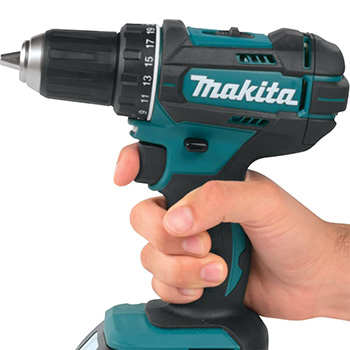 Makita LXT 18V komplet - akumulatorska bušilica-odvijač DDF482Z + akumulatorska bušilica-čekić DHR202Z + akumulatorska ugaona brusilica DGA452Z + punjač + 2 baterije + torba-2