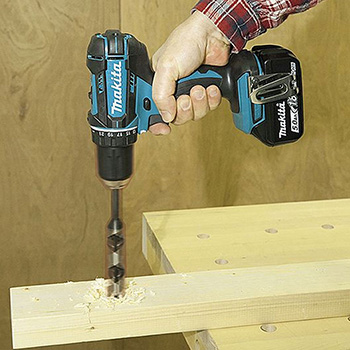 Makita LXT 18V komplet - akumulatorska bušilica-odvijač DDF482Z + akumulatorska bušilica-čekić DHR202Z + akumulatorska ugaona brusilica DGA452Z + punjač + 2 baterije + torba-3