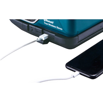 Makita akumulatorski Bluetooth zvučnik XGT 40 V max / LXT 18 V / AC MR014G Makita akumulatorski Bluetooth zvučnik XGT 40 V max / LXT 18 V / AC MR014G