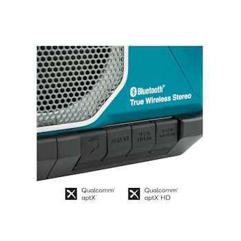 Makita akumulatorski Bluetooth zvučnik XGT 40 V max / LXT 18 V / AC MR014G Makita akumulatorski Bluetooth zvučnik XGT 40 V max / LXT 18 V / AC MR014G