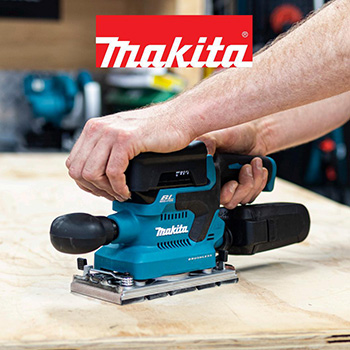 Makita akumulatorska ekscentrična brusilica 18V LXT DBO381ZU Makita akumulatorska ekscentrična brusilica 18V LXT DBO381ZU