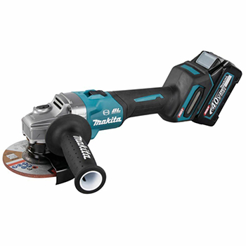 Makita XGT komplet - akumulatorska bušilica-odvijač XGT 40V + akumulatorska ugaona brusilica 125mm XGT 40V + punjač + 2 baterije + kofer DK0124G201-5