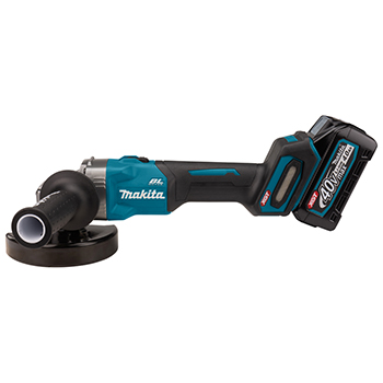 Makita akumulatorska ugaona brusilica 125mm XGT 40V 4,0Ah GA008GM201 Makita akumulatorska ugaona brusilica 125mm XGT 40V 4,0Ah GA008GM201