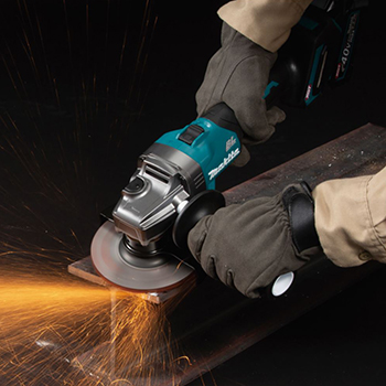 Makita akumulatorska ugaona brusilica 125mm XGT 40V 4,0Ah GA008GM201 Makita akumulatorska ugaona brusilica 125mm XGT 40V 4,0Ah GA008GM201