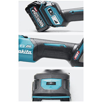 Makita akumulatorska ugaona brusilica 125mm XGT 40V 2,5Ah GA023GD201 Makita akumulatorska ugaona brusilica 125mm XGT 40V 2,5Ah GA023GD201