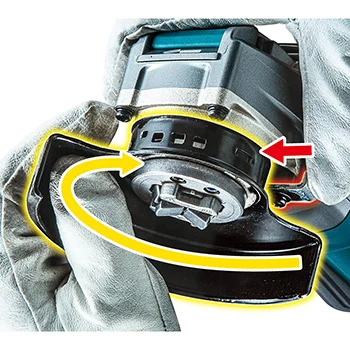 Makita akumulatorska ugaona brusilica 125mm XGT 40V max GA044GZ-7 Makita akumulatorska ugaona brusilica 125mm XGT 40V max GA044GZ-7