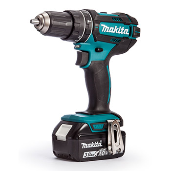 Makita aku set DLX3043 (DHR241+DHP482+DEADML185+2xBL1830B+Torba)-2