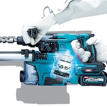 Makita akumulatorska bušilica-čekić 40V max XGT HR011GZ SDS-Plus bezčetkasti motor-6