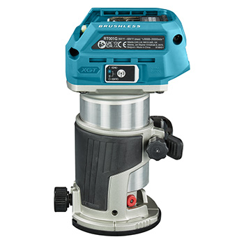 Makita akumulatorska glodalica 40V max XGT/18V LXT RT001GZ18-2