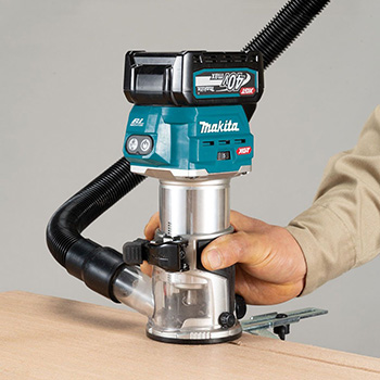 Makita akumulatorska glodalica 40V max XGT/18V LXT RT001GZ18 Makita akumulatorska glodalica 40V max XGT/18V LXT RT001GZ18