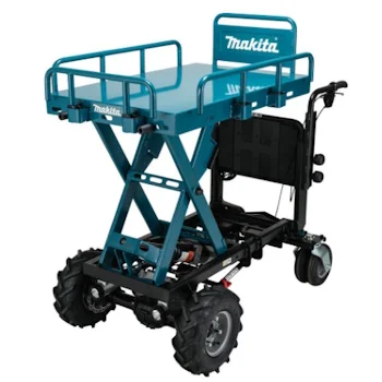 Makita akumulatorska kolica sa makazastim liftom 18+18V DCU601Z-1