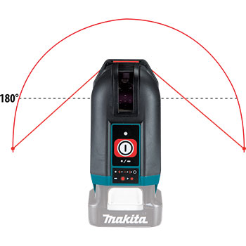 Makita akumulatorski laser sa ukrštenim linijama - crveni SK105DZ-2