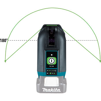 Makita akumulatorski laser sa ukrštenim linijama - zeleni SK105GDZ-2