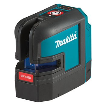 Makita akumulatorski laser sa ukrštenim linijama - crveni SK106DZ Makita akumulatorski laser sa ukrštenim linijama - crveni SK106DZ