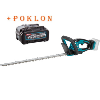 Makita akumulatorske makaze za živu ogradu bez baterije i punjača 40V XGT 600mm UH021GZ + POKLON Makita baterija XGT Li-ion 40V/4.0Ah BL4040F 1910N6-8 Makita akumulatorske makaze za živu ogradu bez baterije i punjača 40V XGT 600mm UH021GZ + POKLON Makita baterija XGT Li-ion 40V/4.0Ah BL4040F 1910N6-8