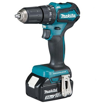 Makita LXT set - akumulatorska udarna bušilica-odvijač DHP483Z + akumulatorski udarni odvijač DTD155Z + punjač + 2 baterije + Makpac DLX2221JX2-2