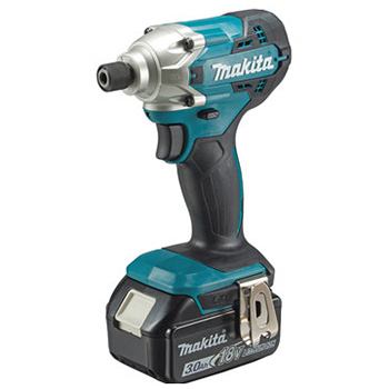 Makita LXT set - akumulatorska bušilica-odvijač DDF482Z + akumulatorski udarni odvijač DTD156Z + punjač + 2 baterije + Makpac DLX2339J-6