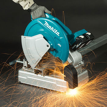 Makita akumulatorska prenosna stona testera za metal DLW140Z-4