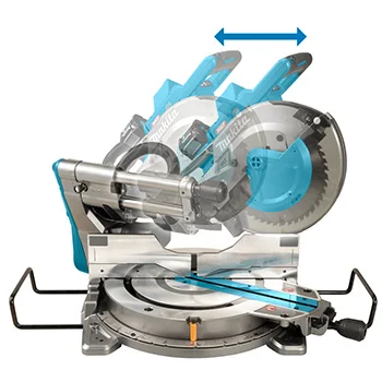 Makita akumulatorska testera za koso sečenje 40V XGT LS004GZ01 Makita akumulatorska testera za koso sečenje 40V XGT LS004GZ01