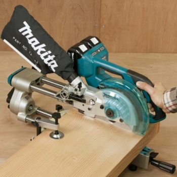 Makita akumulatorska testera za koso sečenje 18+18V LXT DLS714NZ-2