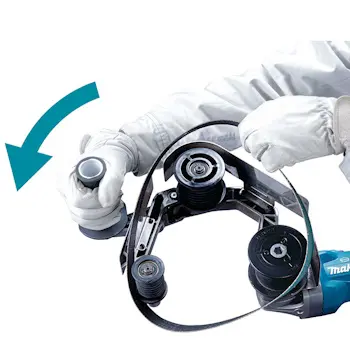 Makita akumulatorska tračna brusilica za cevi 40V XGT 40x760mm BS002GZ Makita akumulatorska tračna brusilica za cevi 40V XGT 40x760mm BS002GZ