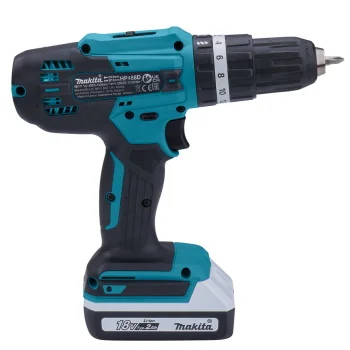 Makita akumulatorska udarna bušilica odvijač 18V G serija HP488DWAE Makita akumulatorska udarna bušilica odvijač 18V G serija HP488DWAE