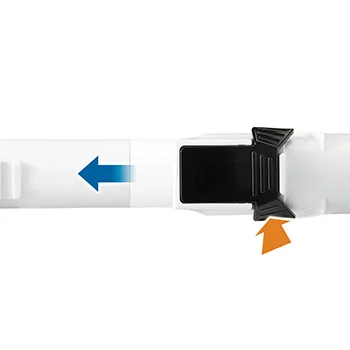 Makita akumulatorski usisivač beli XGT 40V max CL003GZ10-2 Makita akumulatorski usisivač beli XGT 40V max CL003GZ10-2