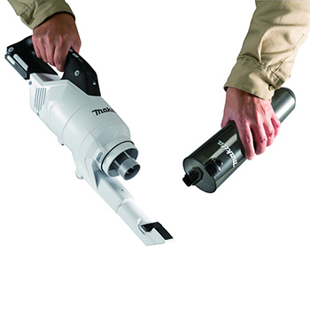 Makita akumulatorski usisivač beli XGT 40V max CL003GZ10 Makita akumulatorski usisivač beli XGT 40V max CL003GZ10
