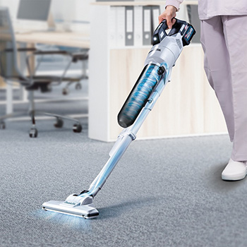 Makita akumulatorski usisivač beli XGT 40V max CL003GZ10 Makita akumulatorski usisivač beli XGT 40V max CL003GZ10
