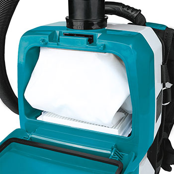 Makita akumulatorski ranac usisivač DVC265ZXU Makita akumulatorski ranac usisivač DVC265ZXU