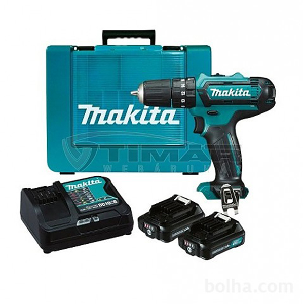 Makita akumulatorska udarna bušilica-odvijač HP331DSME Makita akumulatorska udarna bušilica-odvijač HP331DSME