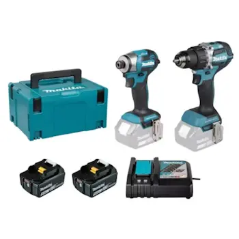Makita akumulatorska bušilica-odvijač 18V LXT set DLX2574TJ-1