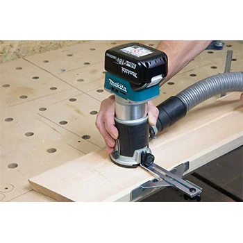 Makita akumulatorska glodalica DRT50RTJX2 Makita akumulatorska glodalica DRT50RTJX2