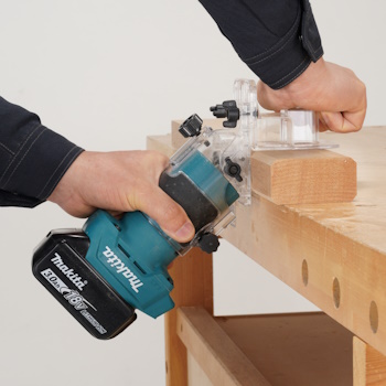 Makita akumulatorska glodalica DRT52Z Makita akumulatorska glodalica DRT52Z